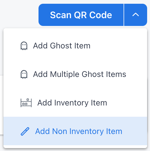 Add non-inventory item
