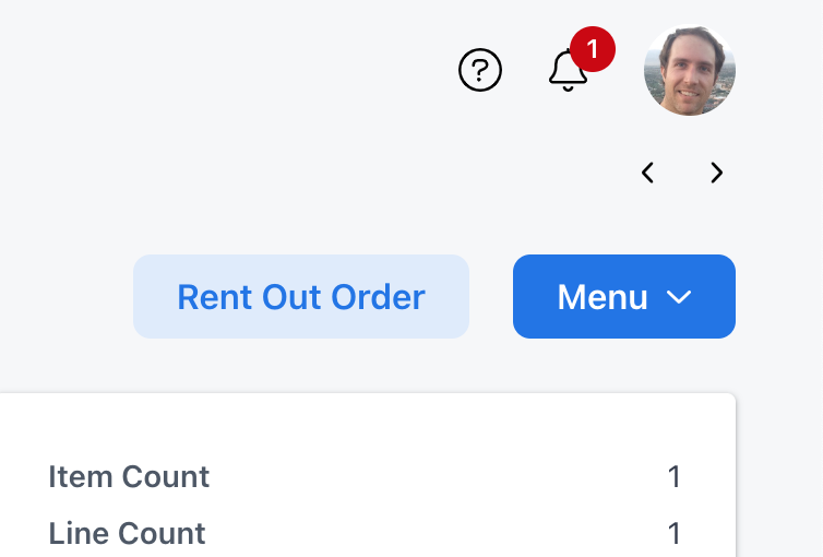 Rent out order
