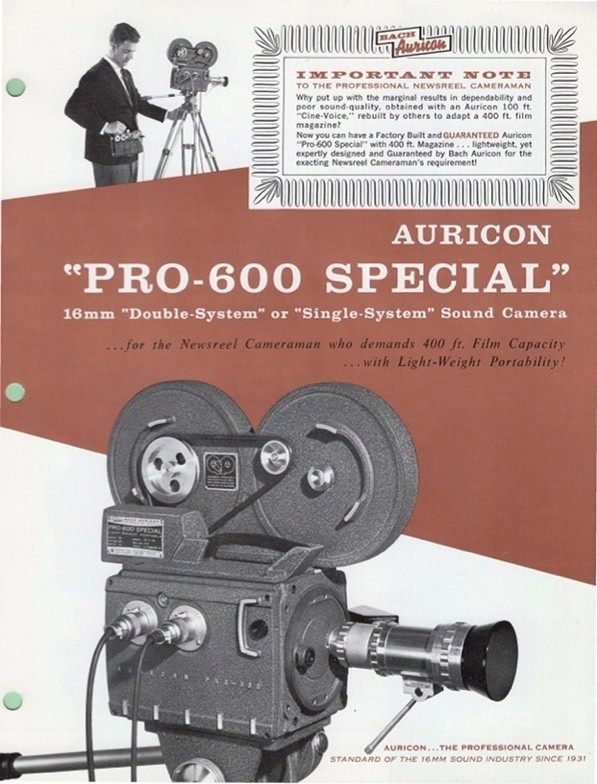 Auricon Pro-600 - 16mm Sound Movie Camera