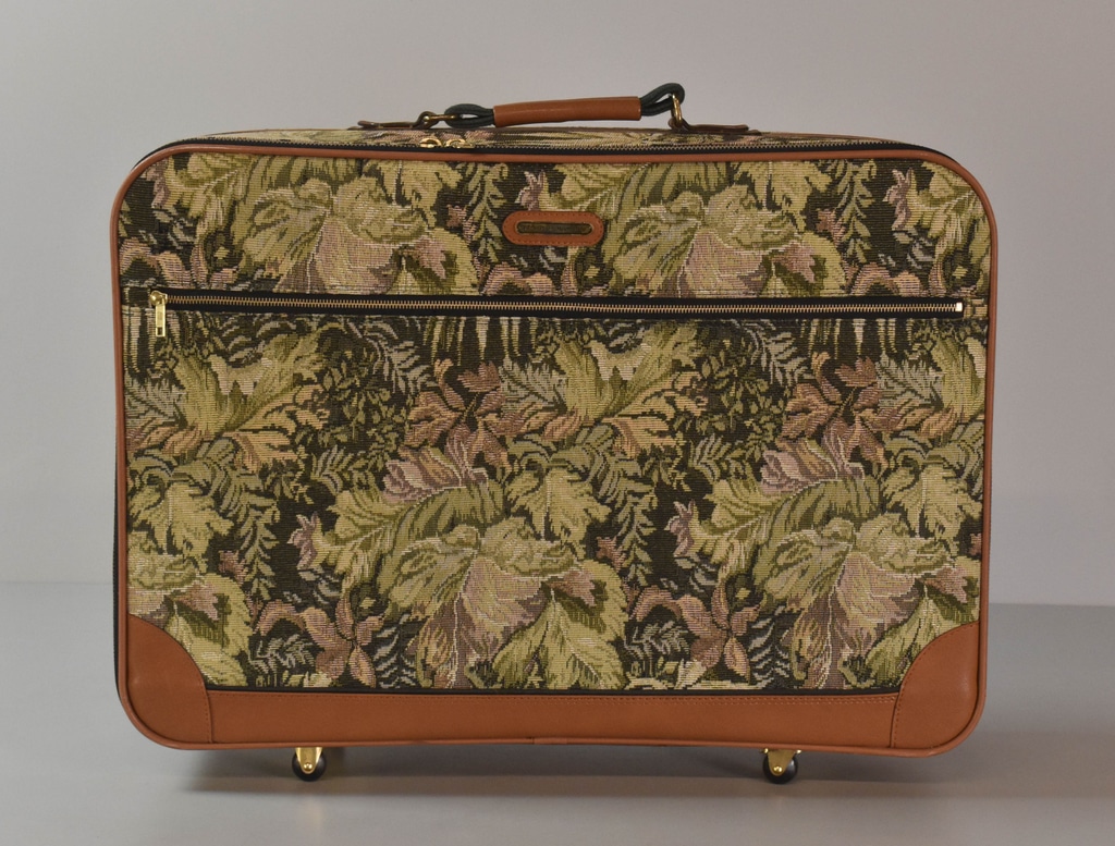 Tapestry suitcase outlet