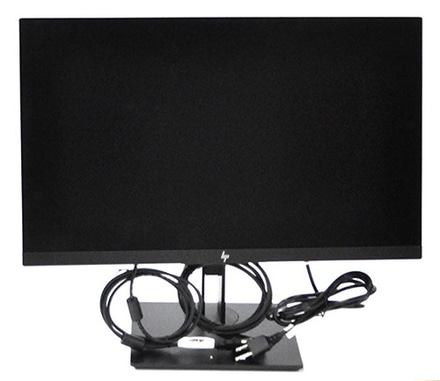 main photo of computer monitor; 23.8" G2 Display, black