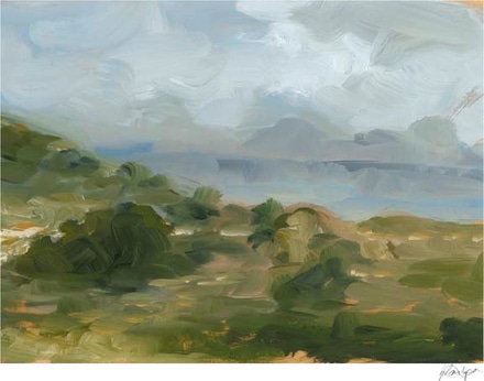 main photo of impasto landscape iv