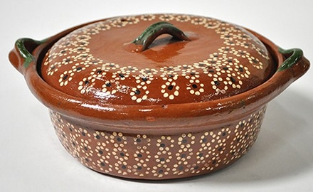 main photo of Brown Ceramic Casserole
