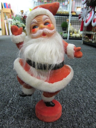 main photo of Vintage Santa, 12" H
