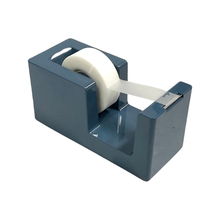 main photo of Tape Dispenser; Slate Blue, glossy, includes frosted roll of