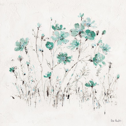 main photo of Wildflowers II Turquoise