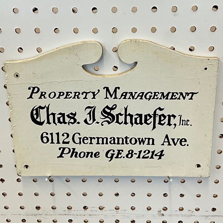 main photo of Property Management Sign