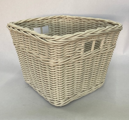 main photo of White Wicker Basket