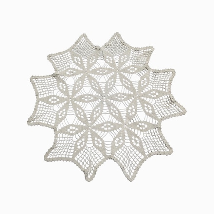 main photo of Cleared Doily; Placemat, white,
