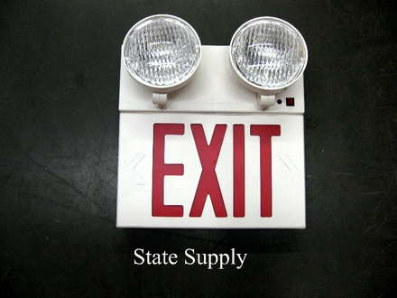 main photo of exit light box with emergency lights