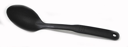 main photo of Spoon, acrylic black x-long handle