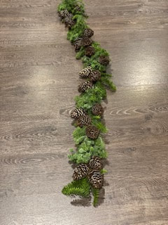 main photo of 6' Mossy pine with pine cones
