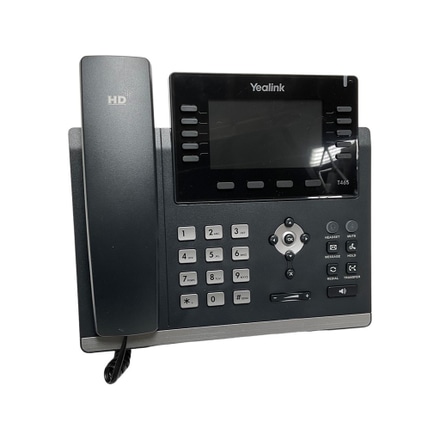 main photo of Conference Phone; multi line, black with silver trim
