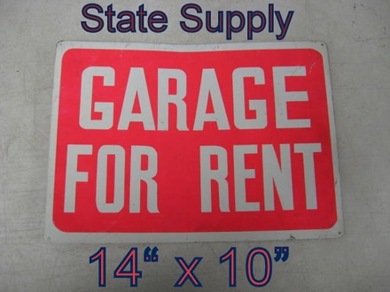 main photo of sign realty Garage For Rent metal