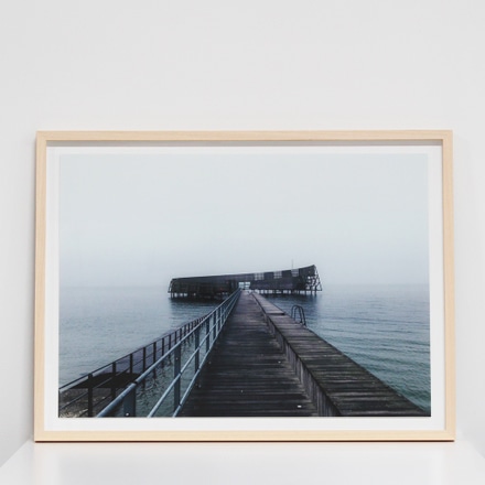 main photo of Large Framed Photography: Kastrup Sea Bath