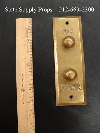 main photo of Elevator call Brass