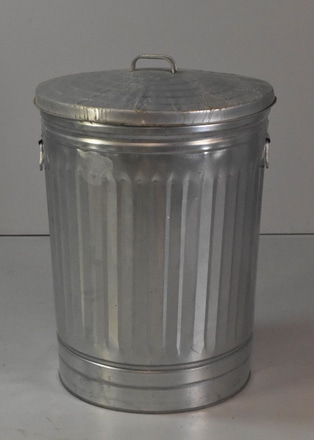 main photo of New Galvanized Trash Can w/ Lid