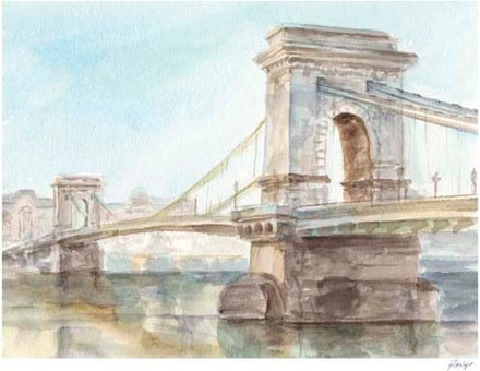 main photo of iconic watercolor bridge i
