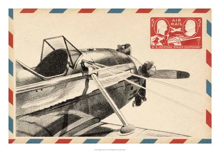 main photo of vintage airmail i