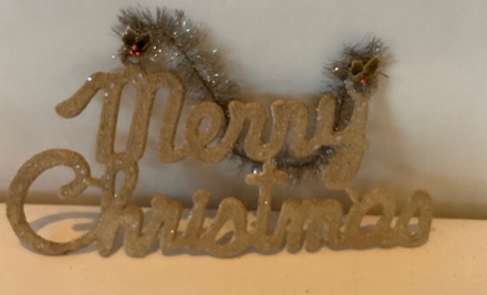 main photo of Merry Christmas sign Vintage