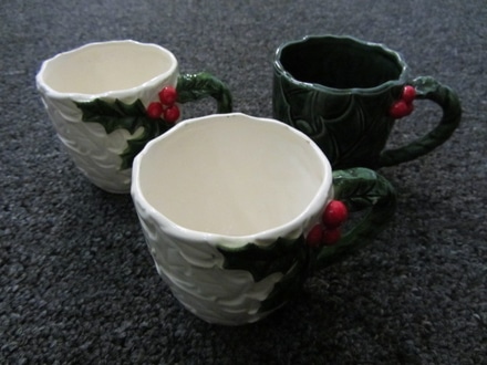 main photo of Christmas Cups, 3" H. 3" diameter