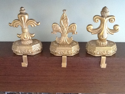 main photo of Fancy Gold Stocking Hangers