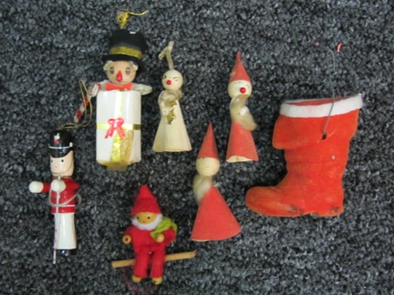 main photo of Misc Vintage Ornaments, 2-3" H