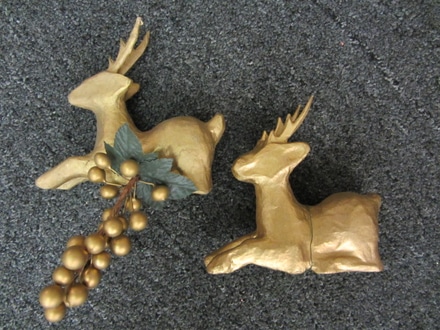 main photo of Golden Deer ornament