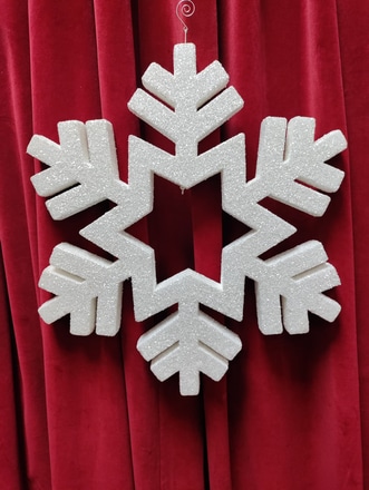 main photo of 20" snowflake
