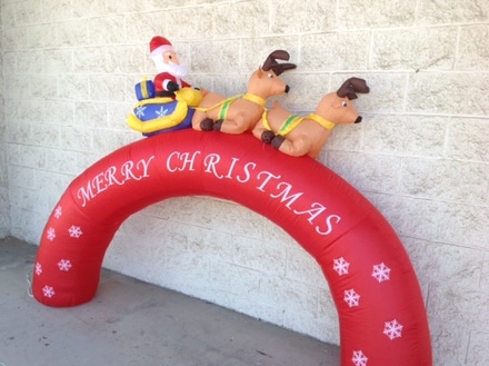 main photo of Merry Christmas Arch. 8' x 6'