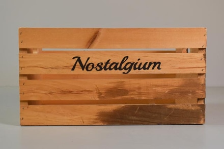 main photo of Slatted Wood Crate, Nostalgium
