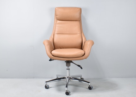 main photo of Adjustable Executive Desk Chair w/ Head Cushion