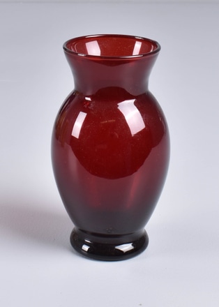 main photo of Ruby Red Glass Vase