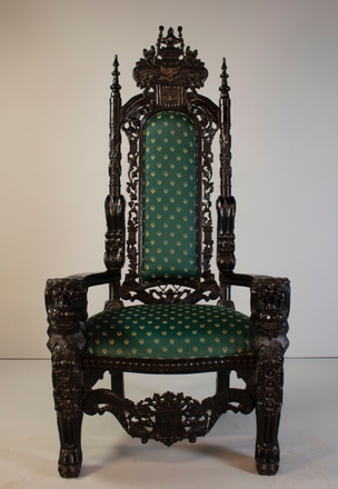 main photo of Green and Black Gothic Throne