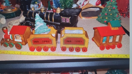 main photo of Mini wood Train set