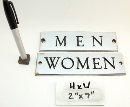main photo of "MEN & WOMAN" SIGNS