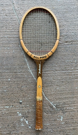 main photo of Wooden Tennis Racket