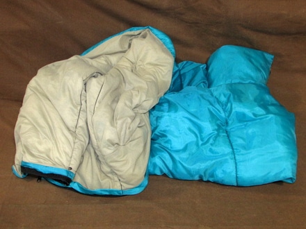 main photo of sleeping bag kids nylon teal