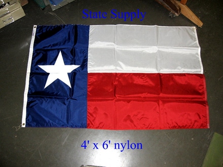 main photo of flag texas 4x6 nylon