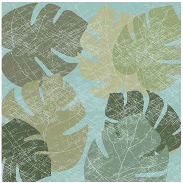 main photo of faded tropical leaves ii