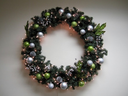 main photo of Wreath with decorations, 42"