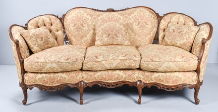 main photo of Upholstered Italian Renaissance Revival Sofa