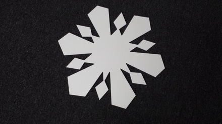 main photo of 2' snowflakes