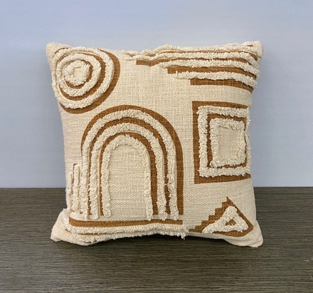 main photo of Cream Throw Pillow