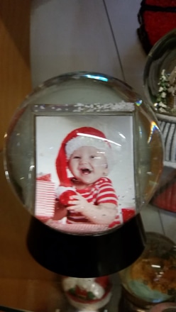 main photo of Snow globe with personal picture