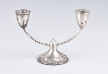 main photo of Double Candlestick Holder; Dutch Creation