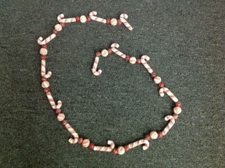 main photo of Candy cane Garland stringers