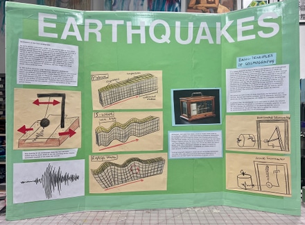 main photo of Earthquake Presenation Board