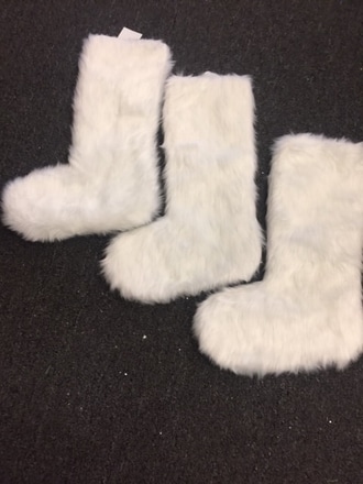 main photo of Fuzzy white stockings