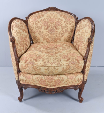 main photo of Upholstered Italian Renaissance Revival Armchair